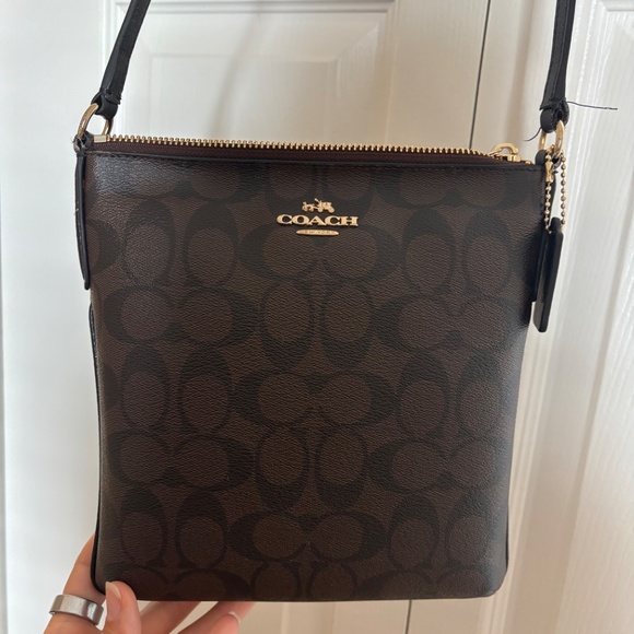 COACH Crossbody Bag Signature Canvas - Picture 3 of 8